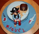 cute pirate cake